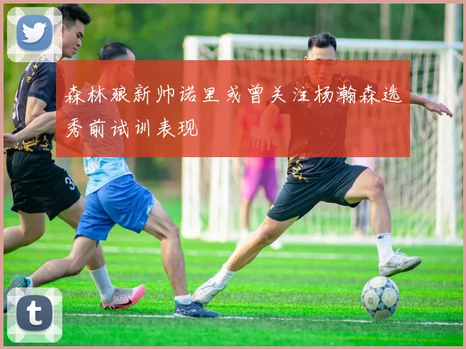 森林狼新帅诺里或曾关注杨瀚森选秀前试训表现
