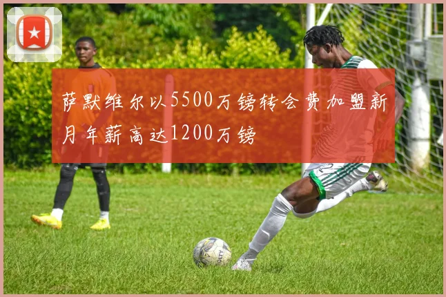 萨默维尔以5500万镑转会费加盟新月年薪高达1200万镑